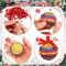 20 Sets Christmas Crafts Sequin Ornaments Kit Includes Foam Balls Sequins Christmas Crafts Christmas Tree Ornaments DIY Crafting for Christmas Holiday Party (Classic)
